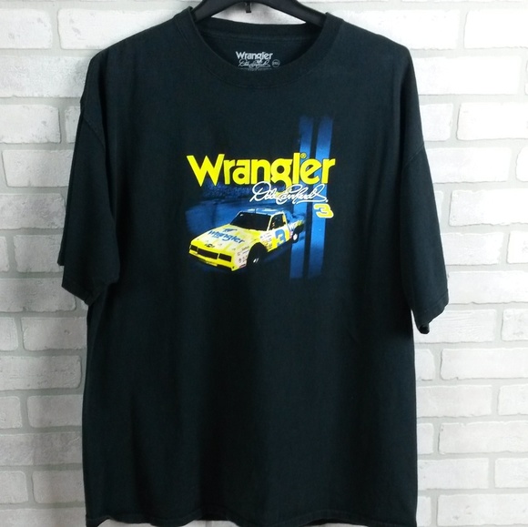 dale earnhardt wrangler shirt